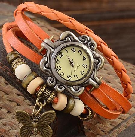 Relógio Borboleta Quartz Feminino Buterfly - Frete Gratis 