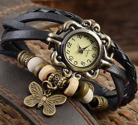 Relógio Borboleta Quartz Feminino Buterfly - Frete Gratis 