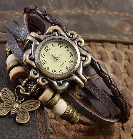 Relógio Borboleta Quartz Feminino Buterfly - Frete Gratis 