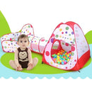Piscina de Bolinha Infantil 3 em 1 - Tenda de Brincar Imbaby 