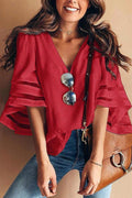 Blusa Feminina Manga Ampla 