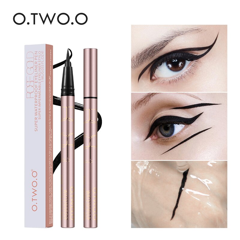 Kit Maquiagem Olhos O.TWO.O - Rímel, Máscara para Sobrancelha e Delineador 