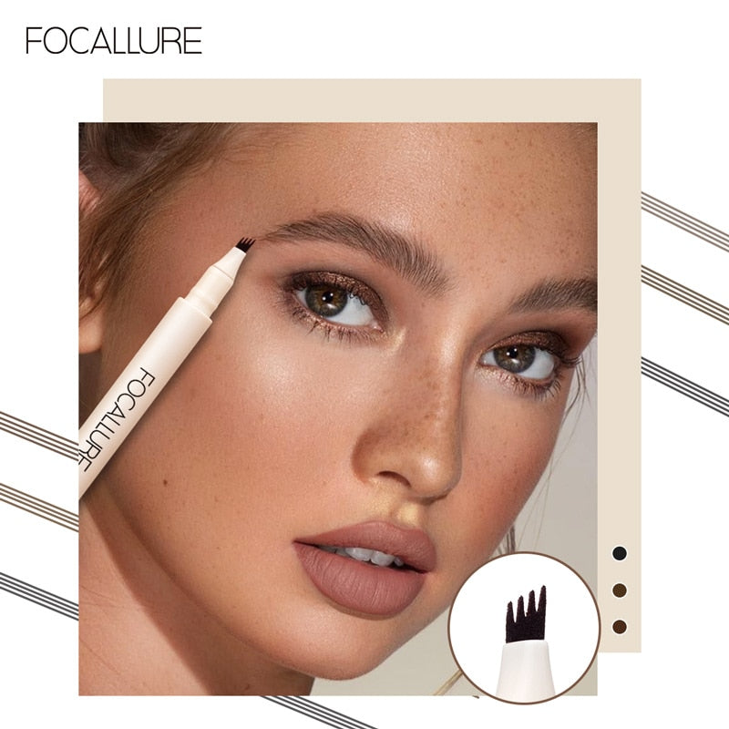 Caneta para Sobrancelha Focallure À Prova D'Água