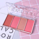 Paleta de Contorno Facial O.TWO.O 4 Cores 