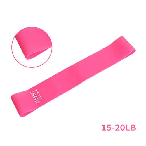 Elástico de Resistência Mini Band - 5 Níveis 