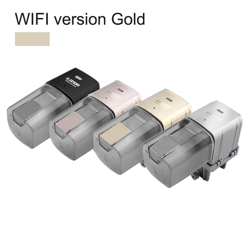 Alimentador Automático para Aquário Wi-fi 