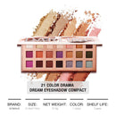 Paleta de Sombras O.TWO.O Glitter - 21 Núcleos 