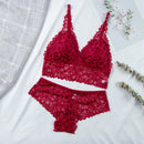 Conjunto Lingerie em Renda Básica 