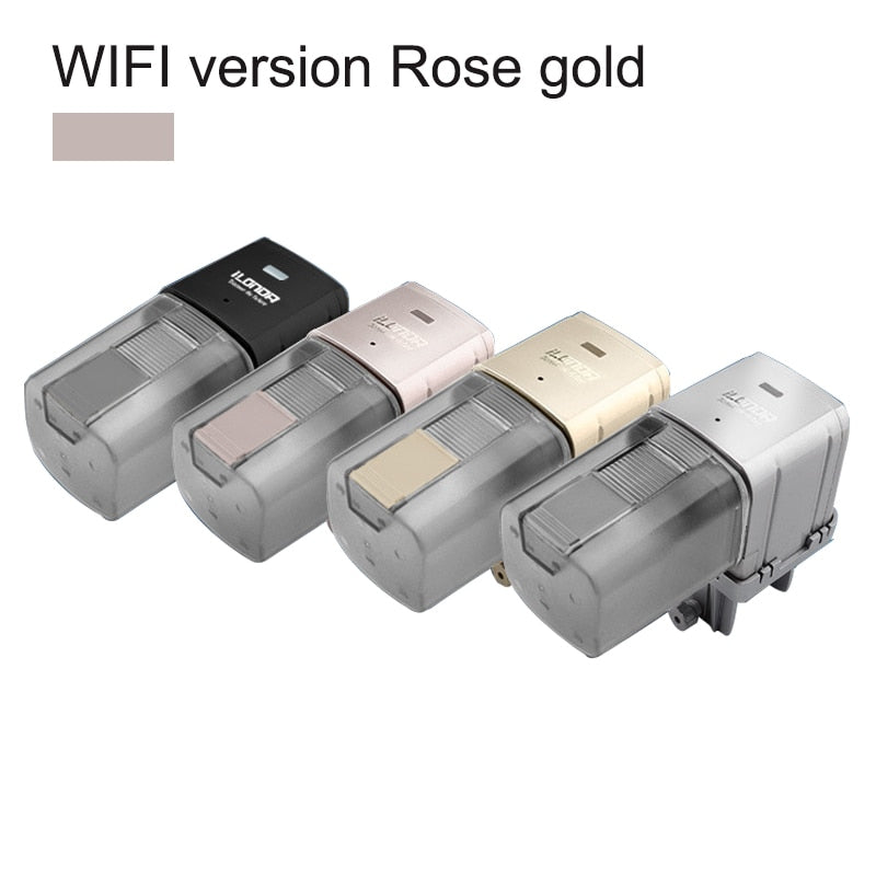 Alimentador Automático para Aquário Wi-fi 