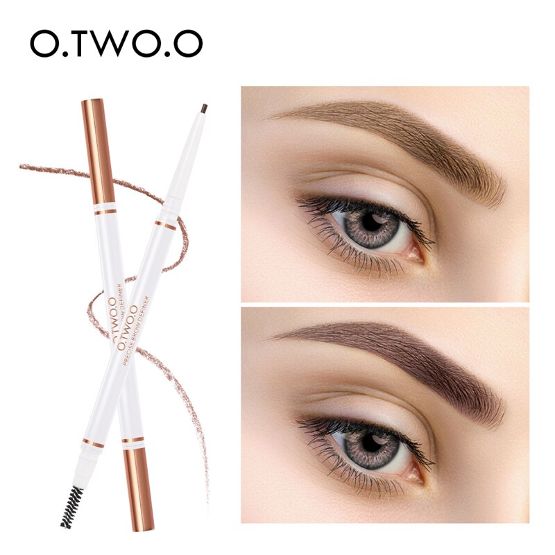 Kit Maquiagem Olhos O.TWO.O - Rímel, Máscara para Sobrancelha e Delineador 