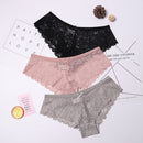 Calcinha em Renda Sexy Lace - Kit com 3 peças 