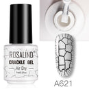 Esmalte de Unha Gel Rosalind - Efeito Crackle 