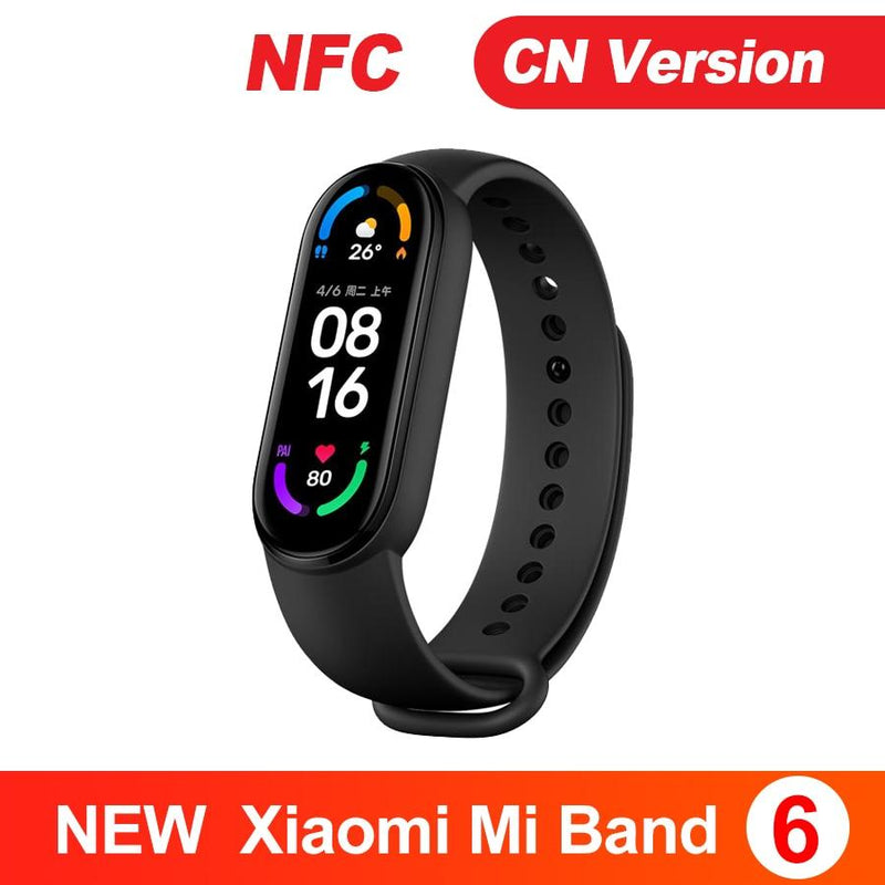 Smartwatch Xiaomi Mi Band 6 NFC Relógio Inteligente 