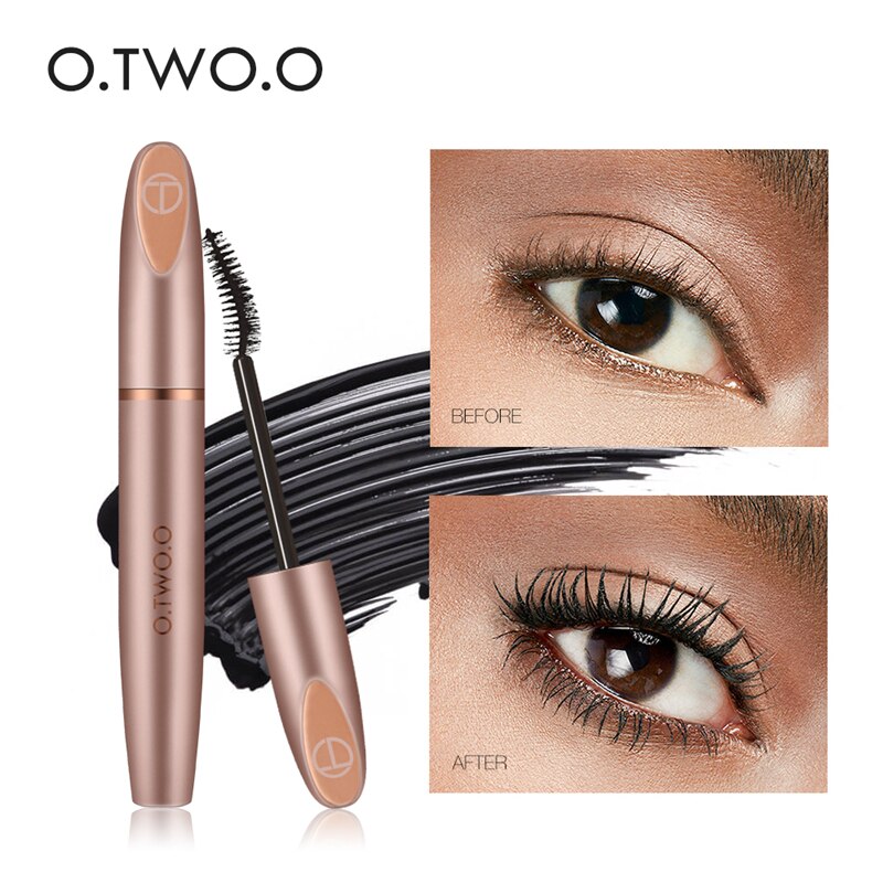 Kit Maquiagem Olhos O.TWO.O - Rímel, Máscara para Sobrancelha e Delineador 