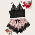 Pijama Feminino Cetim Renda 