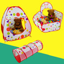 Piscina de Bolinha Infantil 3 em 1 - Tenda de Brincar Imbaby 