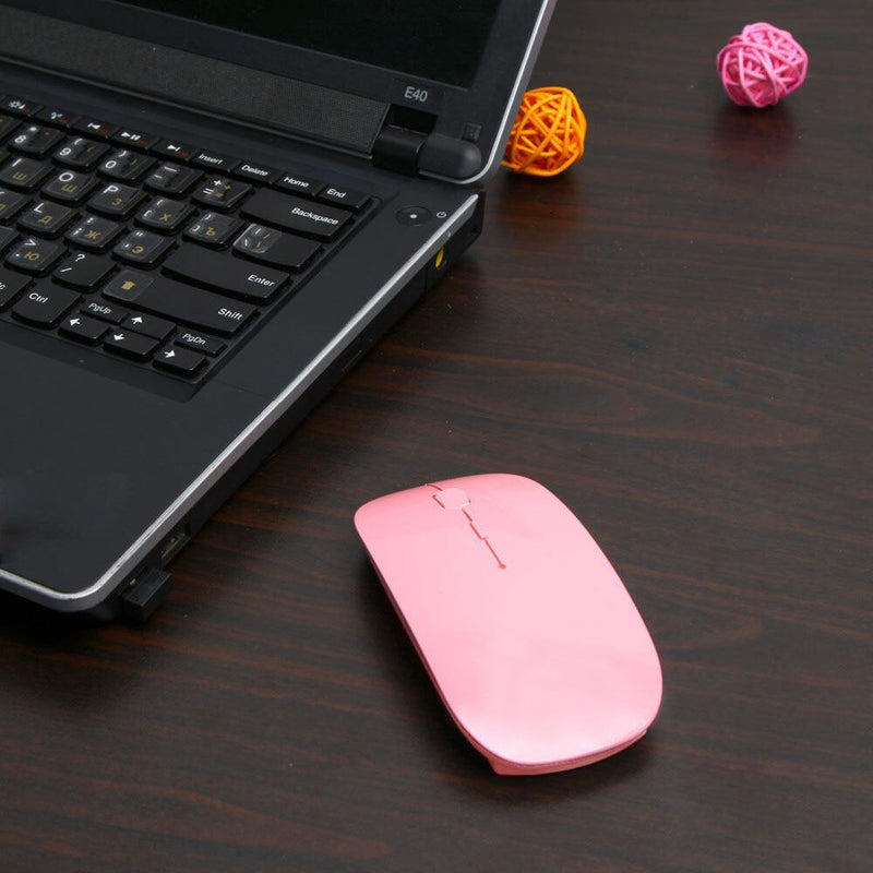 Mouse Óptico Super Slim Wireless 2.4G 1600 DPI 