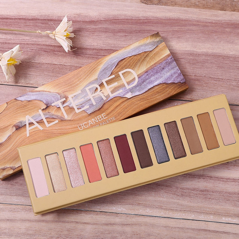 Paleta de Sombras UCANBE - 12 Cores 