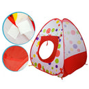 Piscina de Bolinha Infantil 3 em 1 - Tenda de Brincar Imbaby 