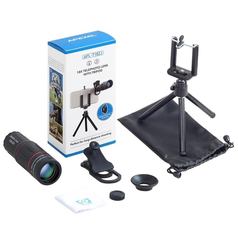 Zoom 18x Profissional Lente Luneta Celular - Frete Gratis 