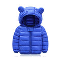 Jaqueta Infantil Puffer com Capuz - Cores Básicas 
