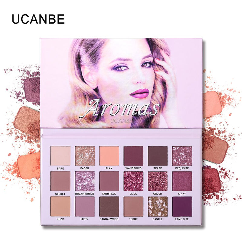 Paleta de Sombras UCANBE - 18 Núcleos