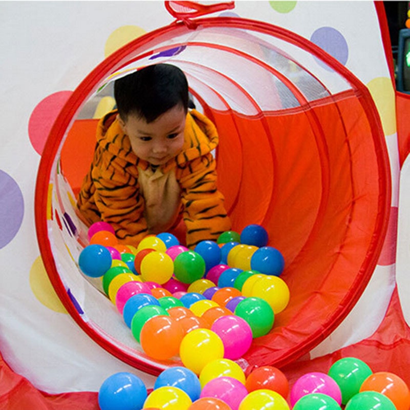 Piscina de Bolinha Infantil 3 em 1 - Tenda de Brincar Imbaby 