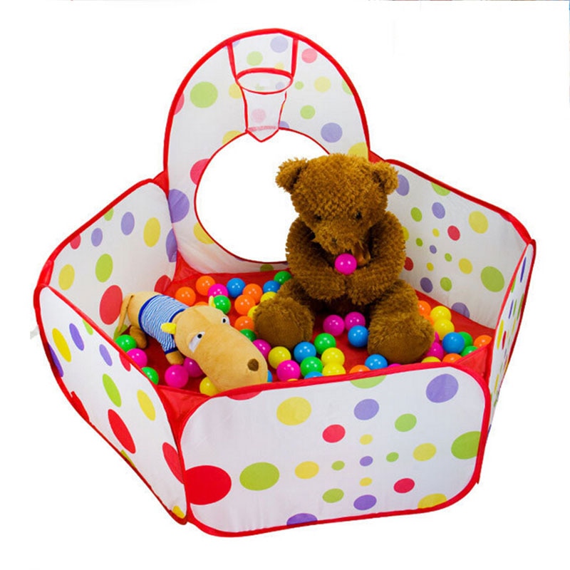 Piscina de Bolinha Infantil 3 em 1 - Tenda de Brincar Imbaby 