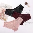 Calcinha em Renda Sexy Lace - Kit com 3 peças 