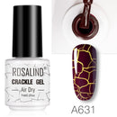 Esmalte de Unha Gel Rosalind - Efeito Crackle 