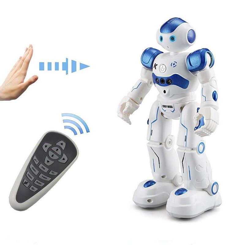 Brinquedo robô inteligente mini robô divertido dançando brinquedos robô luz led música hyun dança robô presente para festa infantil presentes de natal envio direto