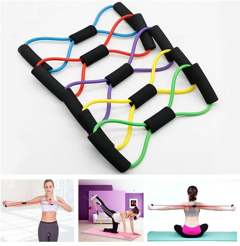 Elástico de Resistência Expansor para Atividade Física 