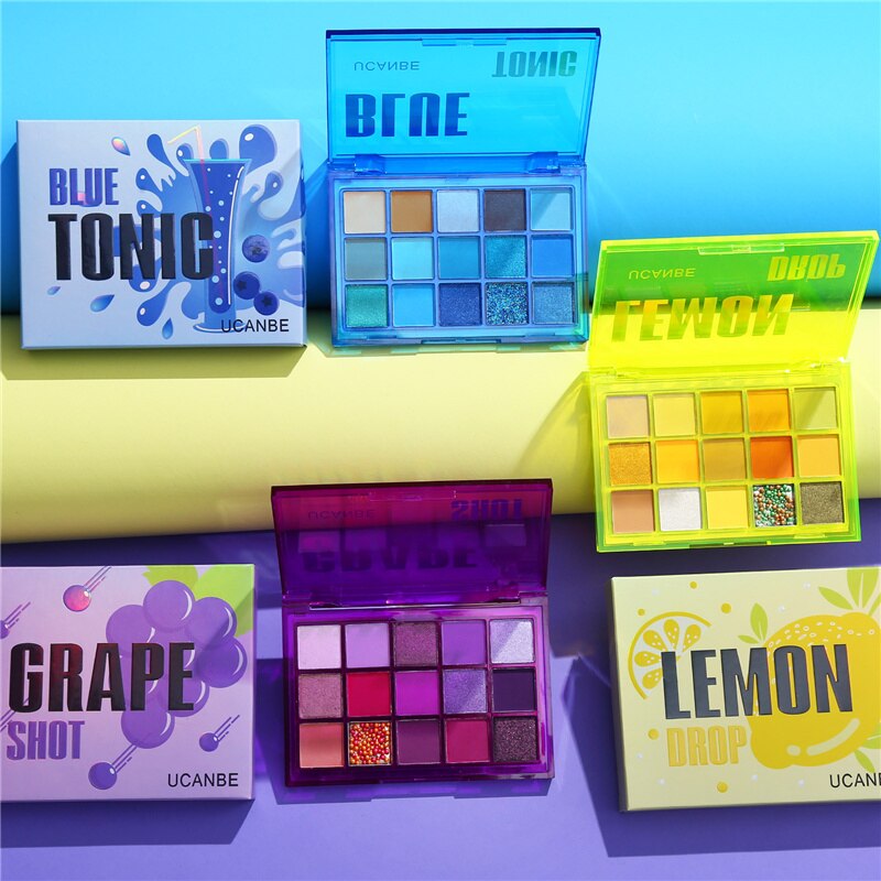 Paleta de Sombras UCANBE - 15 Núcleos
