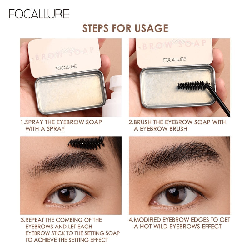 Cera Modeladora para Sobrancelhas Focallure 