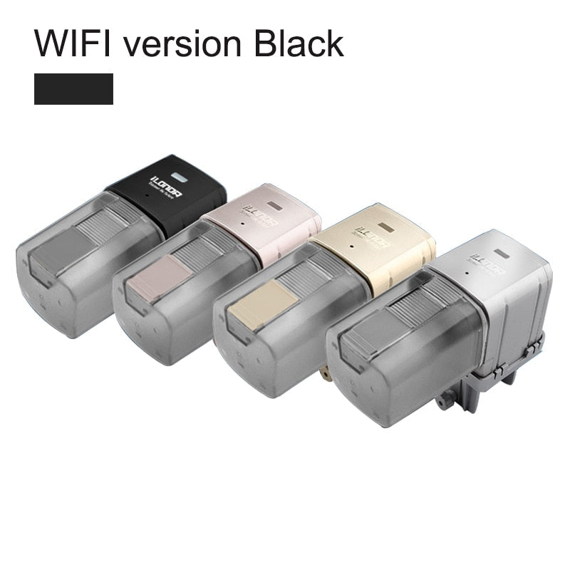 Alimentador Automático para Aquário Wi-fi 