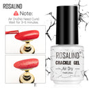 Esmalte de Unha Gel Rosalind - Efeito Crackle 