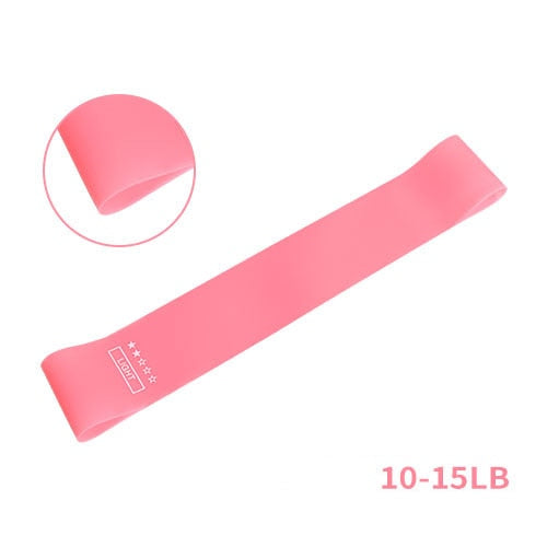 Elástico de Resistência Mini Band - 5 Níveis 