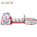 Piscina de Bolinha Infantil 3 em 1 - Tenda de Brincar Imbaby 