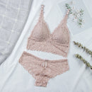 Conjunto Lingerie em Renda Básica 
