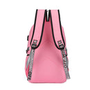 Mochila Feminina com Entrada USB e Trava Anti-Roubo 