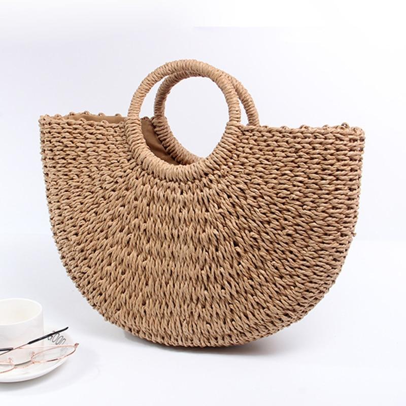 Bolsa de Palha Meia Lua 