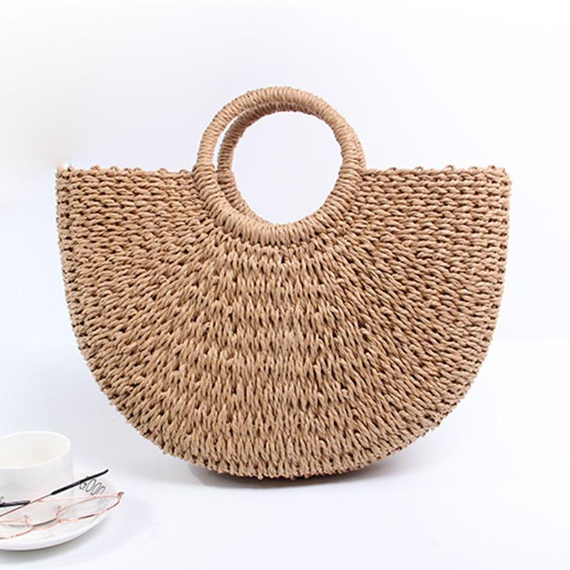Bolsa de Palha Meia Lua 