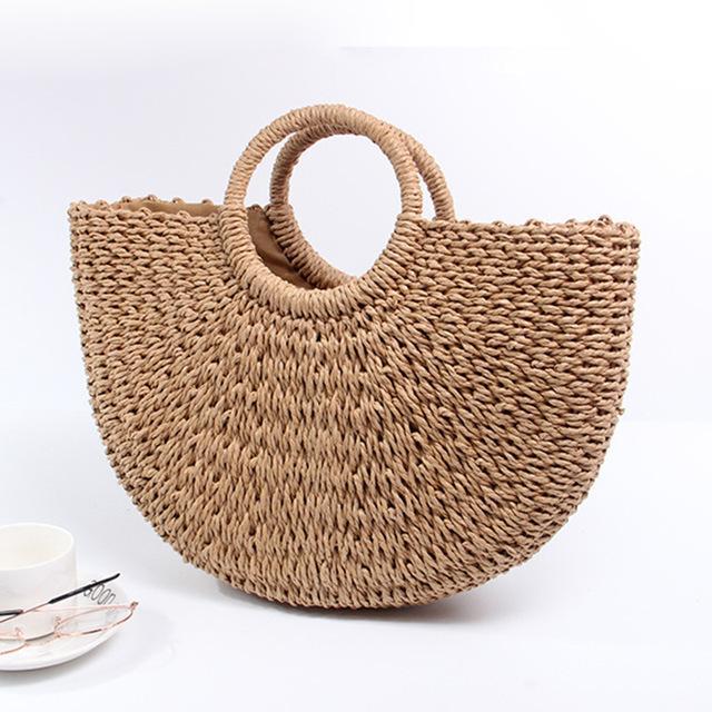 Bolsa de Palha Meia Lua 