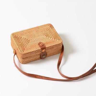Bolsa de Palha Quadrada 