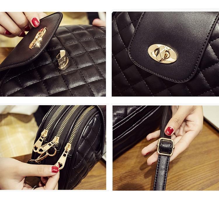 Bolsa Feminina "Crossbody" Pequena Transversal - FRETE GRÁTIS 