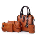 Kit de Bolsas Femininas com 4 peças Vintage Classic - FRETE GRÁTIS 