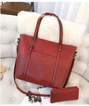 Bolsa Vintage com Carteira - FRETE GRÁTIS 