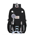 Mochila Feminina com Entrada USB e Trava Anti-Roubo 