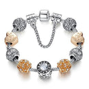 Pulseira com Berloque Cristal 